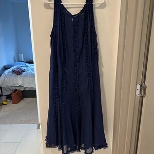 Adrianna Papell Midnight Blue Dress